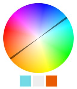 Schemat uzupełniający kolorów